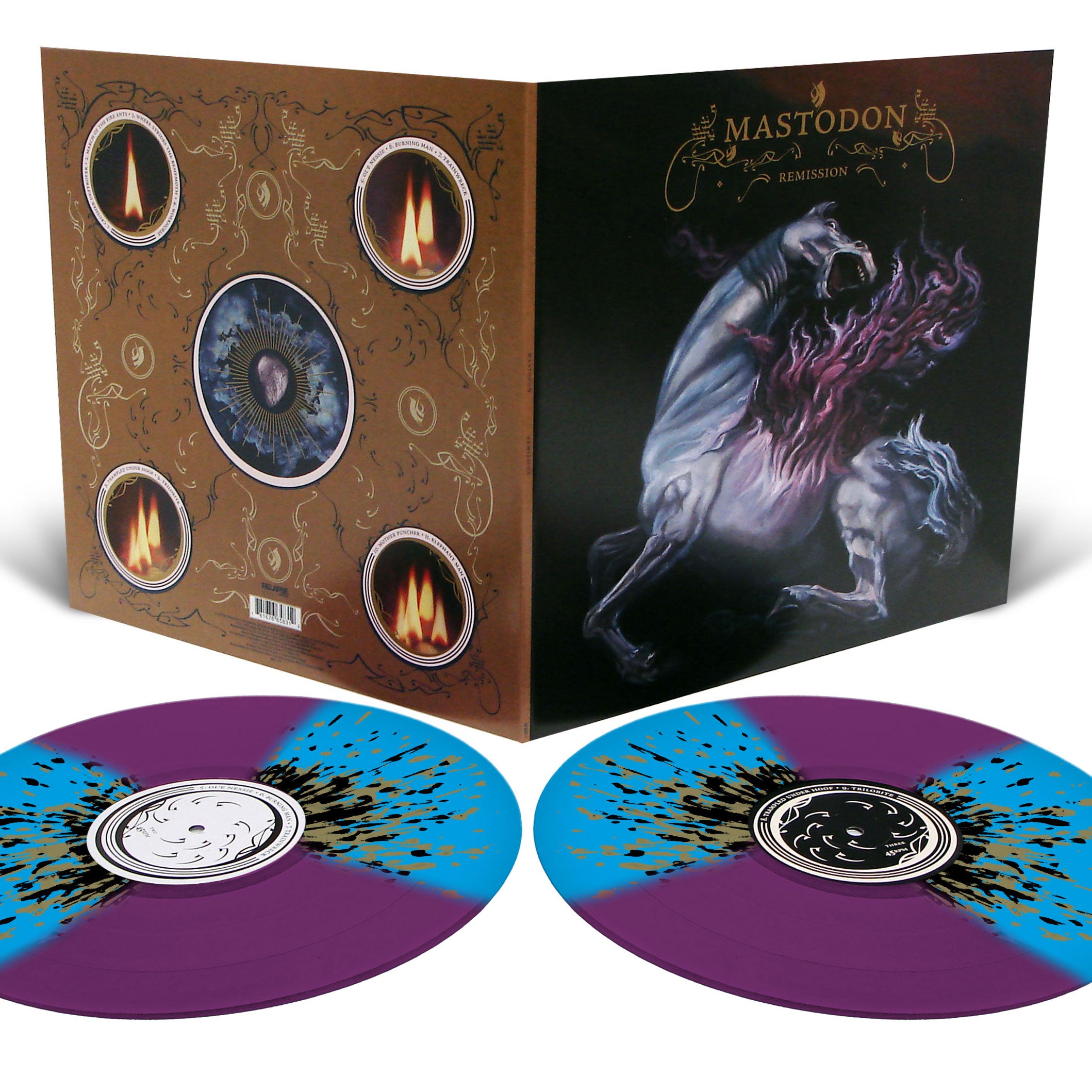 MASTODON 'REMISSION' 2LP (Purple w/Blue & Black/Gold Splatter Vinyl)