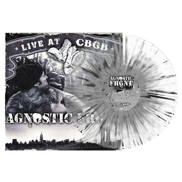 AGNOSTIC FRONT 'LIVE AT CBGB' LP (Splatter Vinyl)