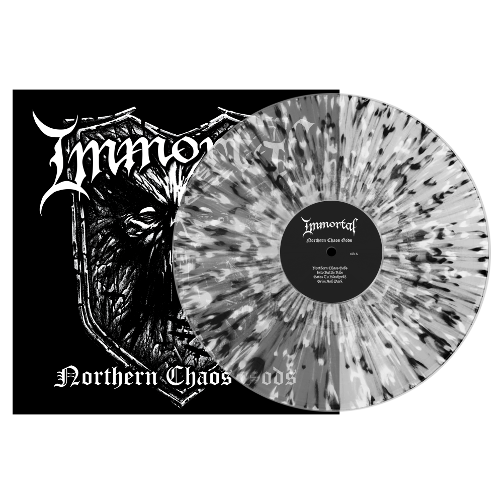 IMMORTAL 'NORTHERN CHAOS GODS' LP (Clear, Black, & White Splatter Vinyl)