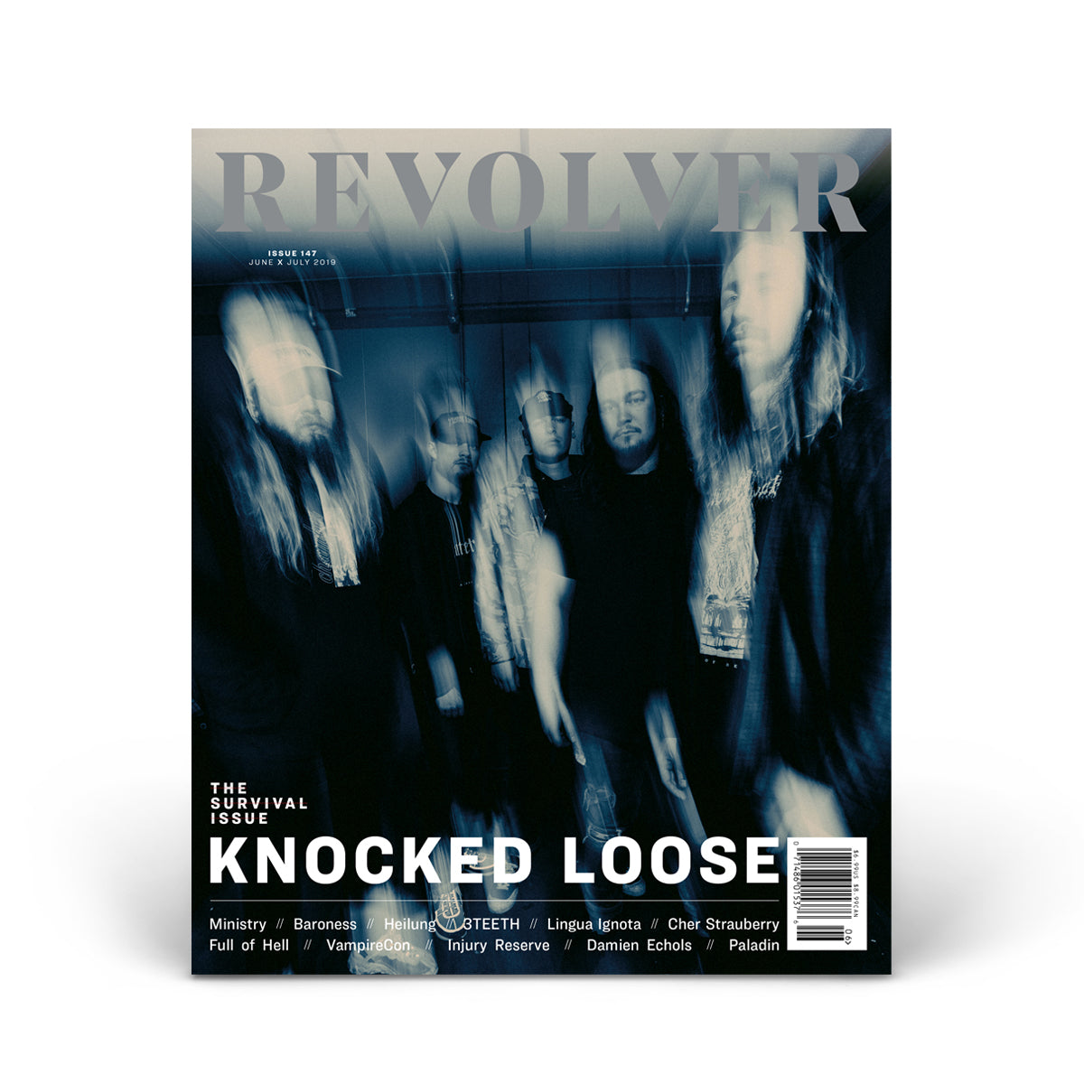 REVOLVER JUNE/JULY 2019 SURVIVAL ISSUE COVER 5 FEATURING KNOCKED LOOSE