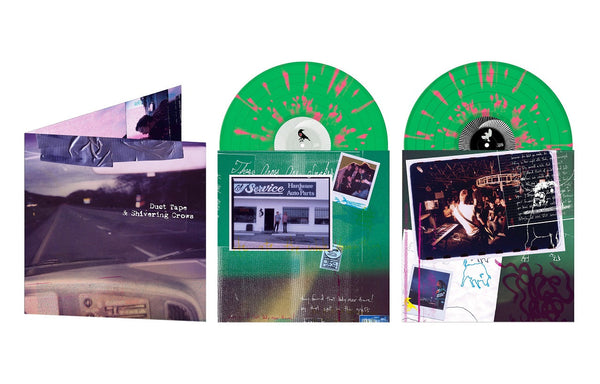 THESE ARMS ARE SNAKES 'DUCT TAPE & SHIVERING CROWS' 2LP (Translucent Green & Opaque Pink Splatter Vinyl)