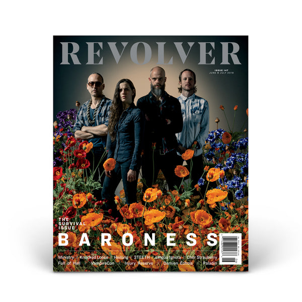 REVOLVER JUNE/JULY 2019 SURVIVAL ISSUE COVER 3 FEATURING BARONESS