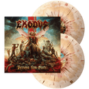 EXODUS 'PERSONA NON GRATA' LIMITED-EDITION BONE & BEER SWIRL WITH RED & BROWN SPLATTER 2LP — ONLY 300 MADE