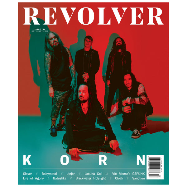 REVOLVER OCT/NOV 2019 ISSUE COVER 1 FEATURING KORN