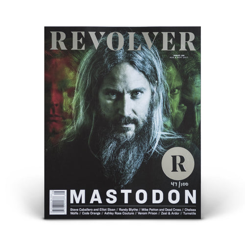 REVOLVER SILVER COLLECTOR’S EDITION RELAUNCH ISSUE FEATURING MASTODON TROY SANDERS COVER