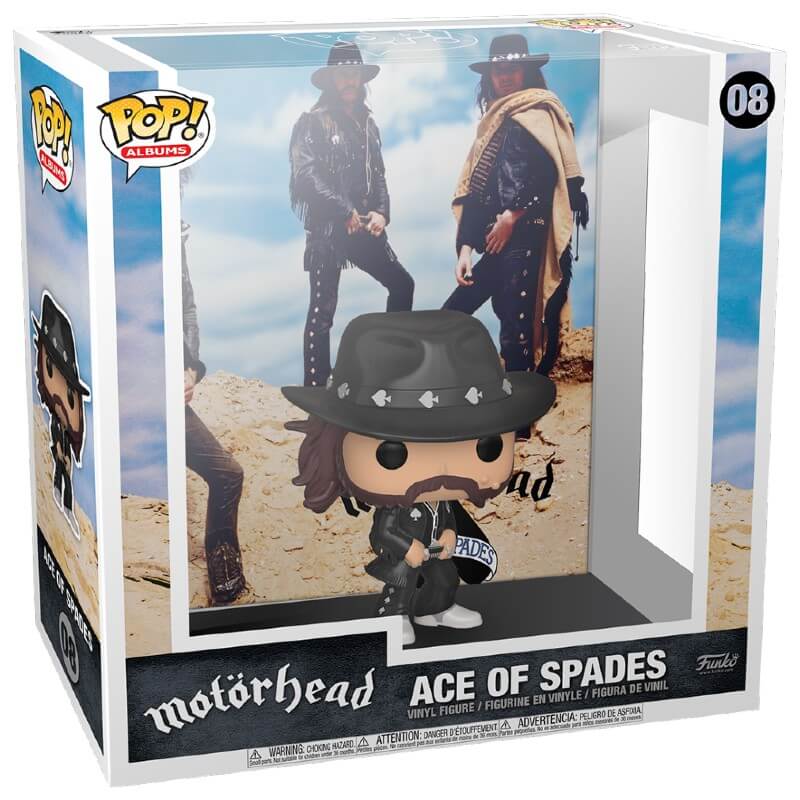 MOTORHEAD ACE OF SPADES FUNKO POP! ALBUM FIGURE WITH CASE