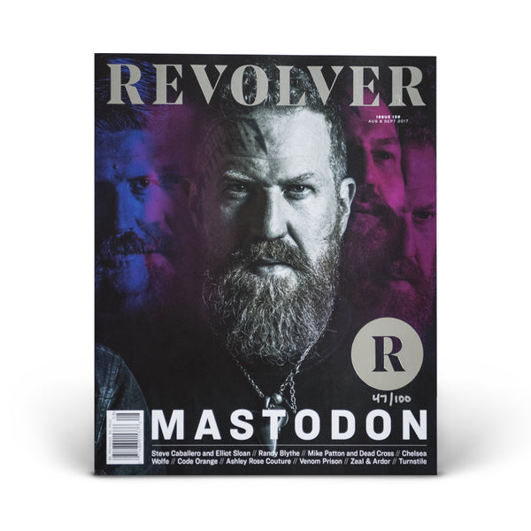 SILVER COLLECTOR’S EDITION RELAUNCH ISSUE - MASTODON - BRENT HINDS COVER