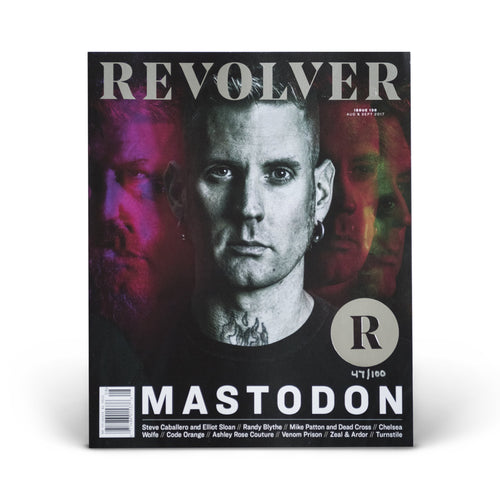 REVOLVER SILVER COLLECTOR’S EDITION RELAUNCH ISSUE FEATURING MASTODON BRANN DAILOR COVER