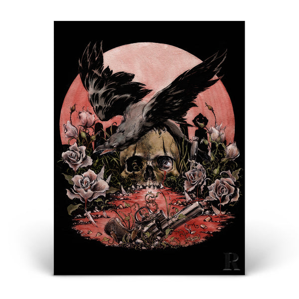 ‘THE CROW’-INSPIRED ART PRINT — ONLY 250 AVAILABLE!