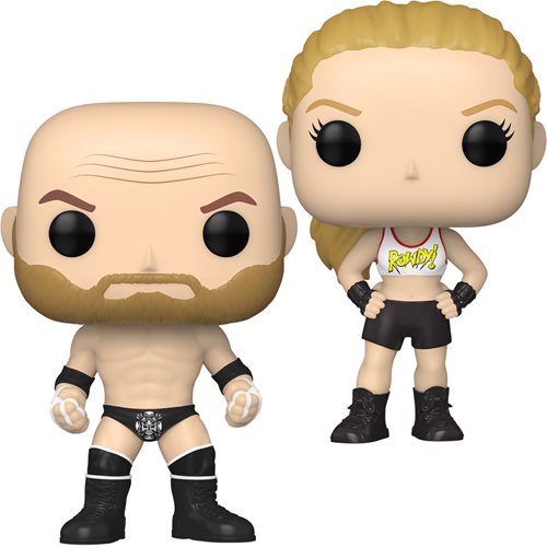 TRIPLE H AND RONDA ROUSEY FUNKO POP! WWE FIGURE 2 PACK