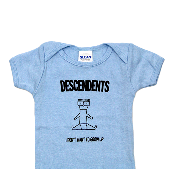 DESCENDENTS 'I DON'T WANT TO GROW UP' ONESIE