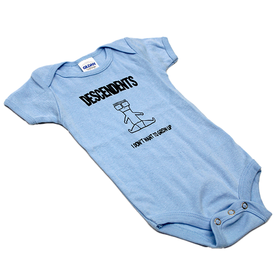 DESCENDENTS 'I DON'T WANT TO GROW UP' ONESIE