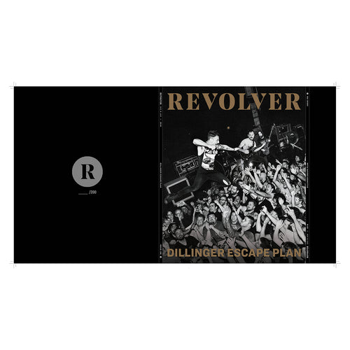 REVOLVER DEC/JAN 2018 ISSUE SILVER COLLECTOR’S SLIPCASE EDITION FEATURING DILLINGER ESCAPE PLAN — ONLY 200 MADE