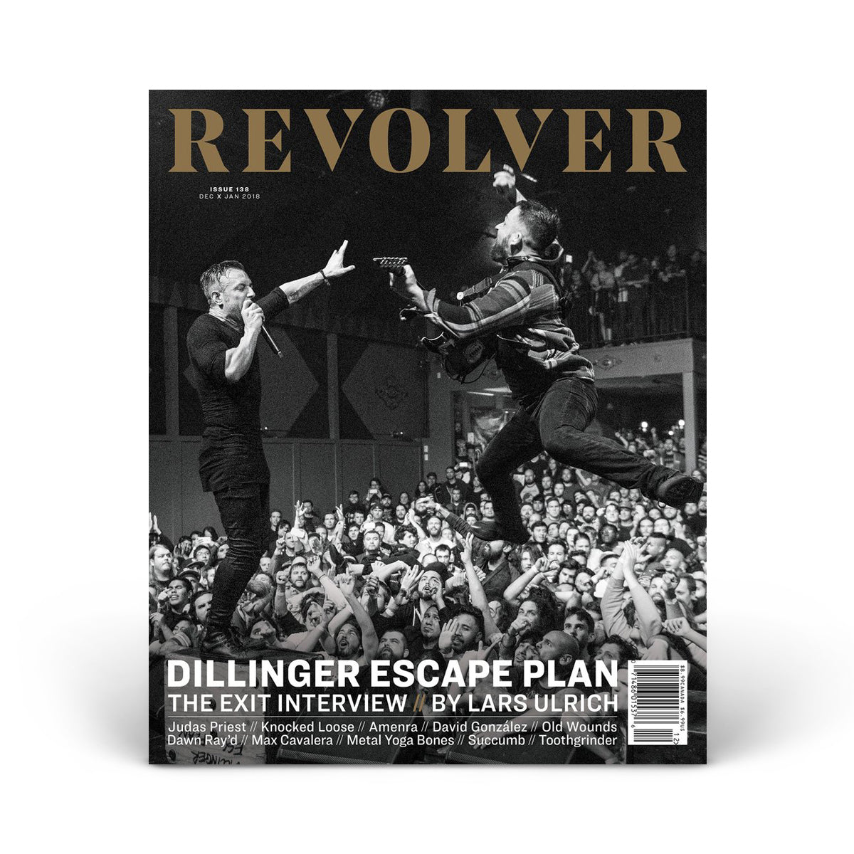 REVOLVER DEC/JAN 2018 ISSUE SILVER COLLECTOR’S SLIPCASE EDITION FEATURING DILLINGER ESCAPE PLAN — ONLY 200 MADE