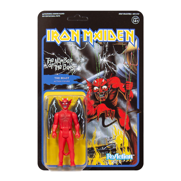 IRON MAIDEN REACTION FIGURE - NUMBER OF THE BEAST