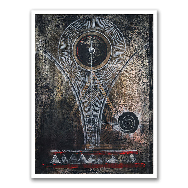 NINE INCH NAILS-INSPIRED ART PRINT - ONLY 250 AVAILABLE