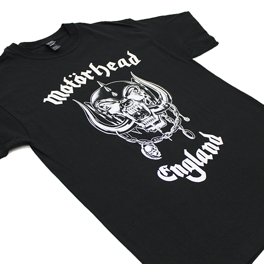 MOTORHEAD 'ENGLAND F&B' T-SHIRT