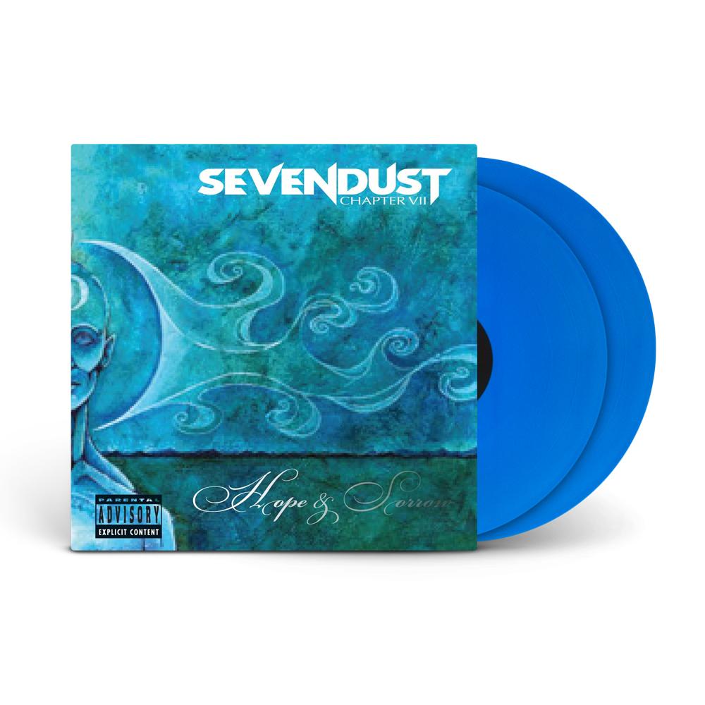 SEVENDUST 'CHAPTER VII: HOPE & SORROW' 2LP (Cyan & Electric Blue Vinyl)