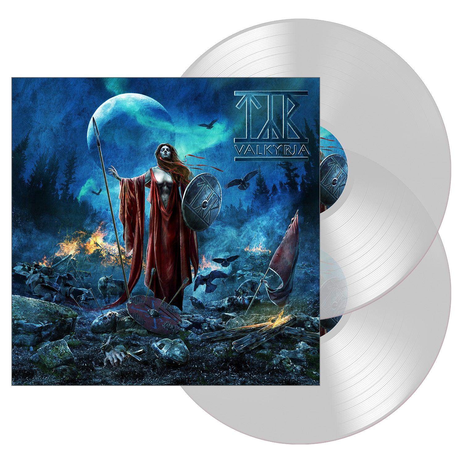 TYR 'VALKYRJA' CLEAR LP