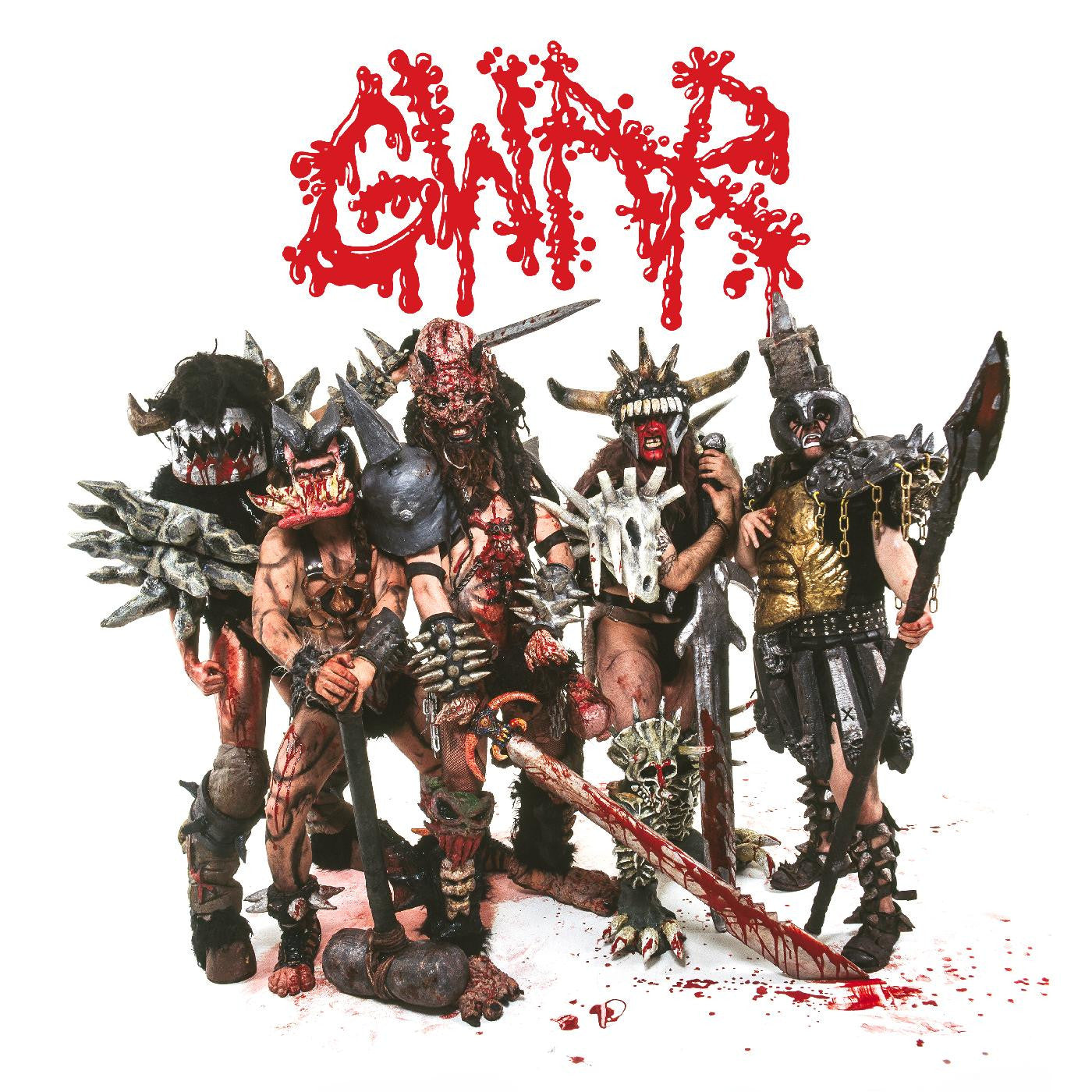 GWAR 'SCUMDOGS OF THE UNIVERSE' LP (30th Anniversary, Red Marble Vinyl)