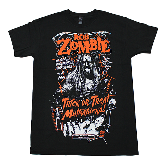 ROB ZOMBIE 'TRICK OR TREAT M'FERS' T-SHIRT