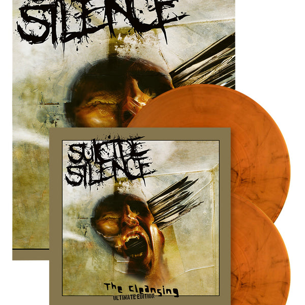 SUICIDE SILENCE 'THE CLEANSING' 2LP (Ultimate Edition, Orange-Black Ma