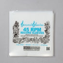 BAGS UNLIMITED - 7" 45 RPM RECORD OUTER SLEEVE - 100 COUNT
