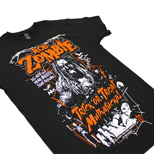 ROB ZOMBIE 'TRICK OR TREAT M'FERS' T-SHIRT