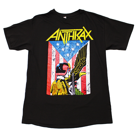 ANTHRAX 'DREDD EAGLE' T-SHIRT