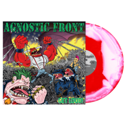 AGNOSTIC FRONT 'GET LOUD' LP (Red/White Inkspot Vinyl)