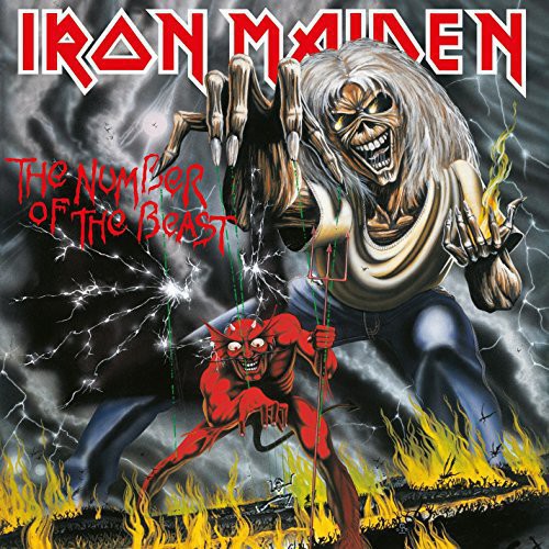 IRON MAIDEN 'NUMBER OF THE BEAST' LP (Remastered Vinyl)