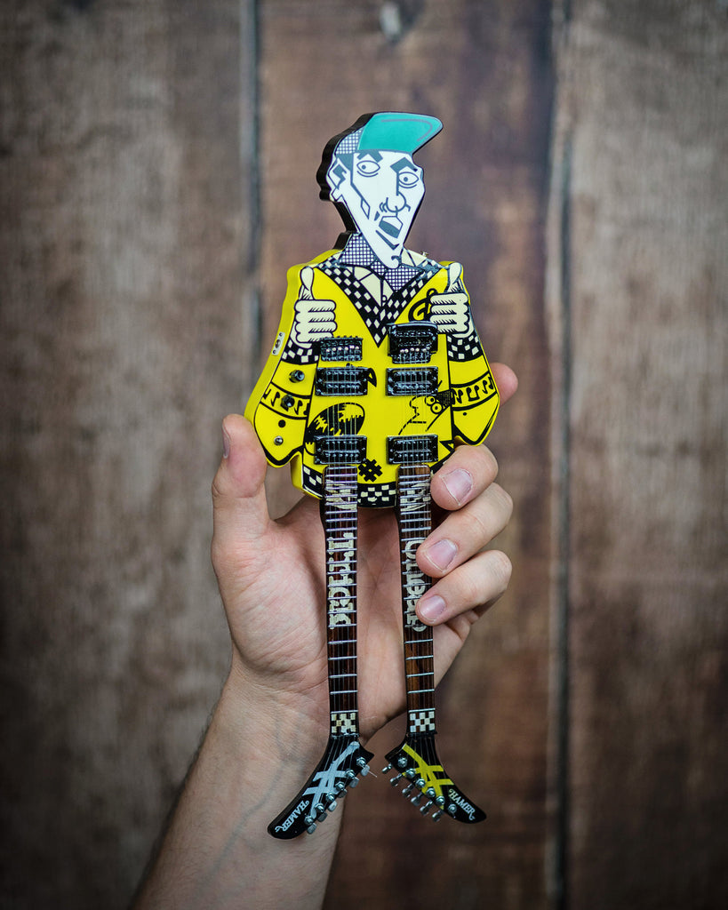 ギター Dick NIQ CHEAP TRICK - RICK NIELSEN - LICENSED UNCLE DICK DOUBLENECK