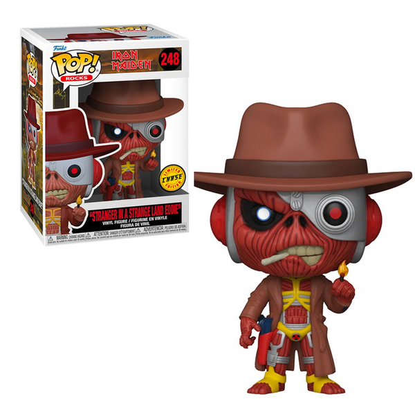IRON MAIDEN STRANGER IN A STRANGE LAND EDDIE FUNKO POP! ROCKS FIGURE (Chance of Chase)