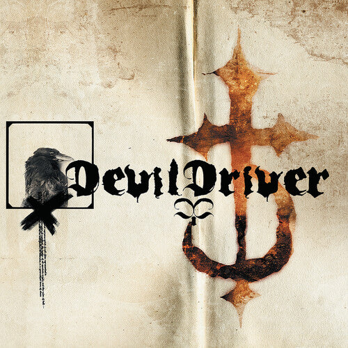 DEVILDRIVER 'S/T' LP (White/Orange & Gold Splatter Vinyl)