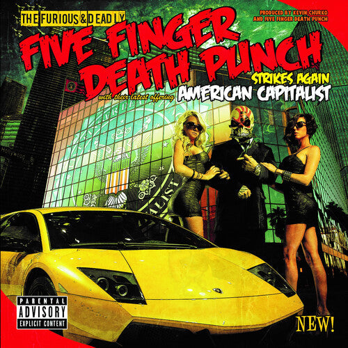 FIVE FINGER DEATH PUNCH 'AMERICAN CAPITALIST' LP