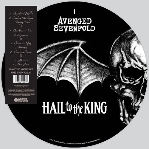 AVENGED SEVENFOLD 'HAIL TO THE KING' 2LP PICTURE DISC