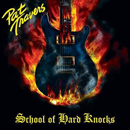 PAT TRAVERS 'SCHOOL OF HARD KNOCKS' LP  (Yellow Vinyl)