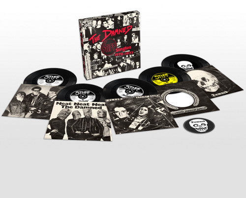 THE DAMNED 'THE STIFF SINGLES 1976 - 1977' SINGLE BOX SET