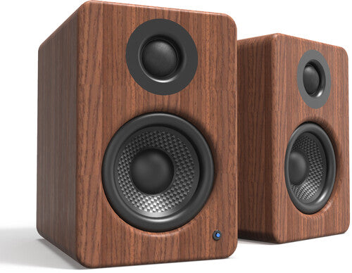 KANTO YU2WALNUT POWERED DESKTOP SPEAKERS