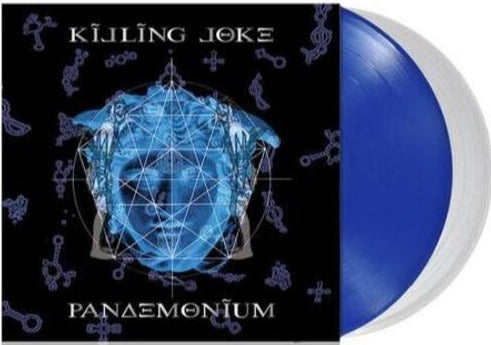 KILLING JOKE 'PANDEMONIUM' 2LP (Clear/Blue Vinyl)