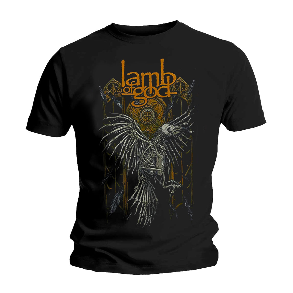 LAMB OF GOD 'CROW SKELETON' T-SHIRT