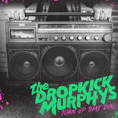 DROPKICK MURPHYS 'TURN UP THAT DIAL' COKE BOTTLE GREEN LP