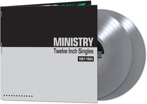 MINISTRY 'TWELVE INCH SINGLES 1981-1984' 2LP (Silver Vinyl)