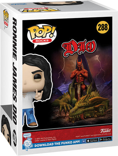 RONNIE JAMES DIO FUNKO POP! ROCKS FIGURE