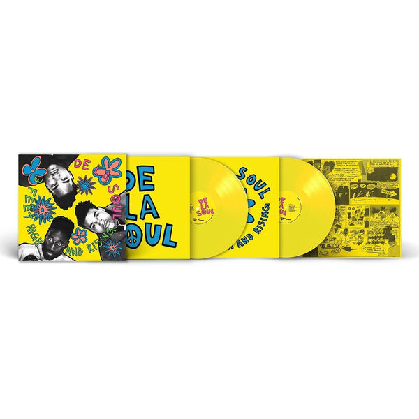 DE LA SOUL '3 FEET HIGH AND RISING' 2LP (Yellow Vinyl)