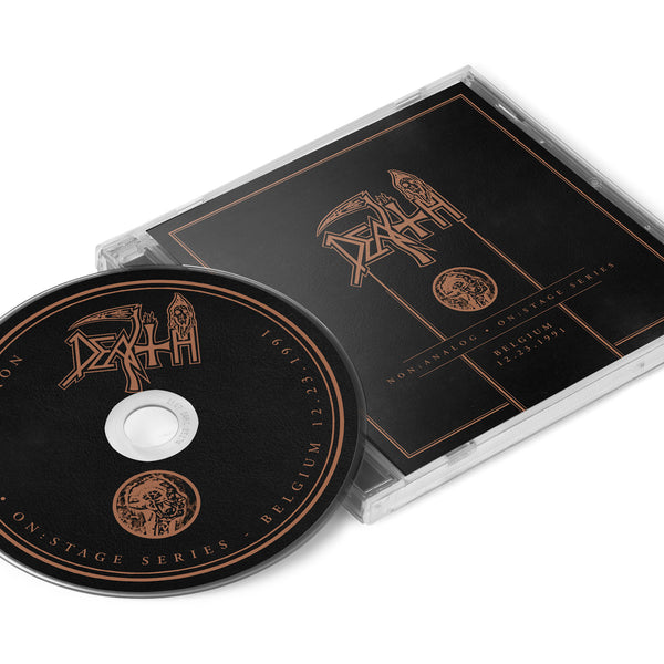 DEATH 'NON:ANALOG - ON:STAGE SERIES - BELGIUM 12-23-1991' CD