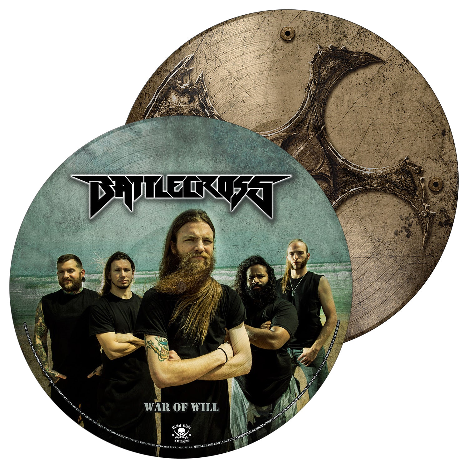 BATTLECROSS 'WAR OF WILL' LP (Picture Disc)