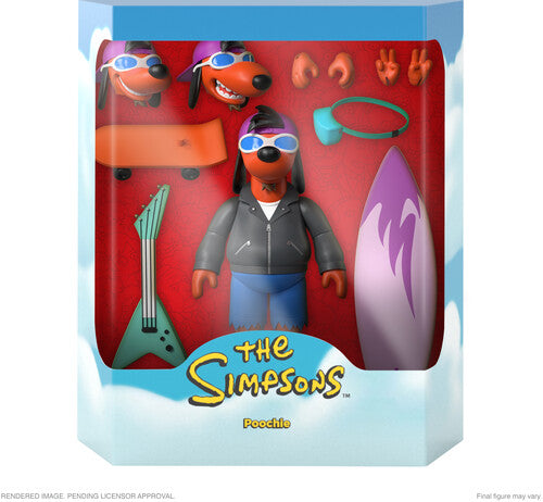 SIMPSONS ULTIMATES! WAVE 1 - POOCHIE FIGURE