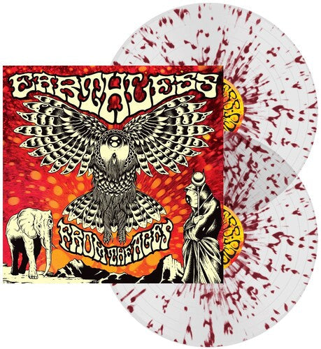 EARTHLESS 'FROM THE AGES' 2LP (Clear & Dark Red Splatter Vinyl)