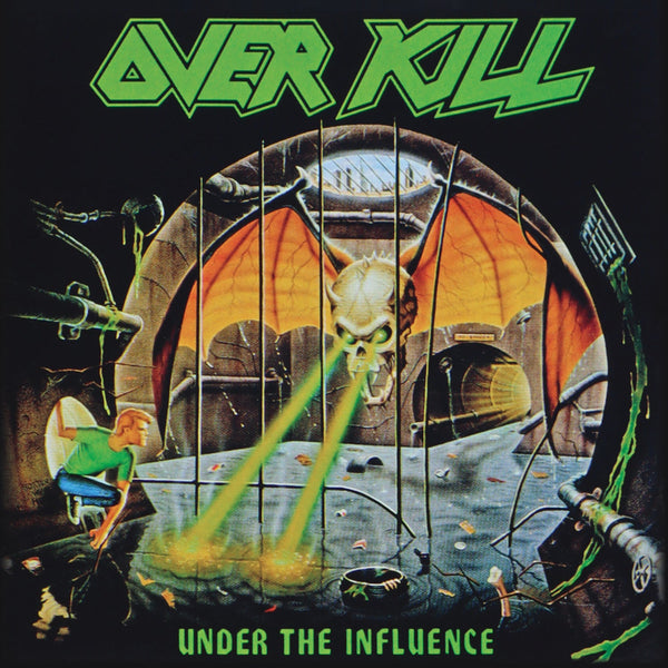 OVERKILL 'UNDER THE INFLUENCE' LP (Black & Yellow Marble Vinyl)